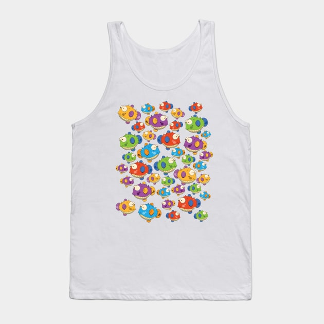 Puffer Fish Tank Top by nickemporium1